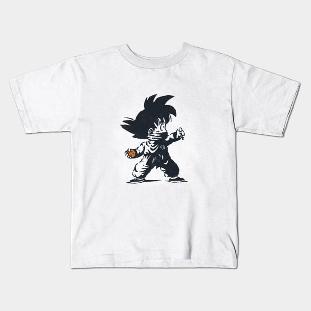 Ball Thrower Kids T-Shirt by Barbadifuoco